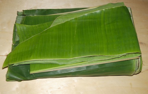 Foglie banana fresche - banana,