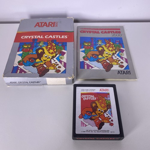 Atari 2600 crystal castles - 2600,