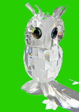 SWAROSKI GUFO FIGURE STATUA -