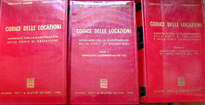 CODICE DELLE LOCAZIONI 3 volumi (Annotati con Giurisprudenza Corte Cassazione)