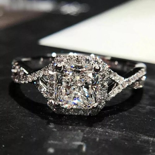 Anello fidanzamento halo - fidanzamento,