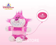 Disney autentico 2024 gatto cheshire mini pal spalla peluche shanghai disneyland
