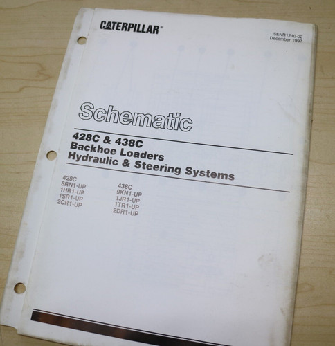 Cat caterpillar 428c - caterpillar, 438c