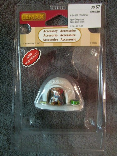 Lemax cuccia per - lemax,, igloo