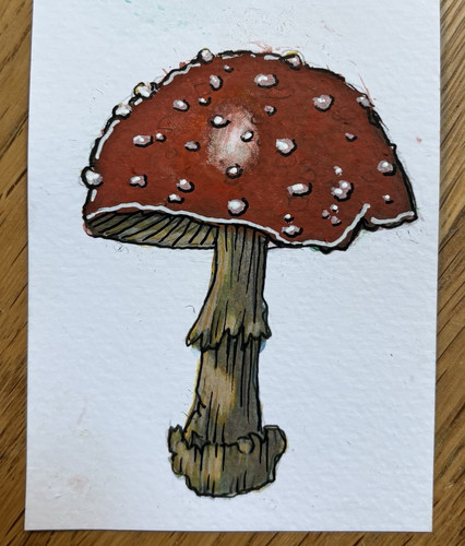 Aceo atc originale miniatura - atc,