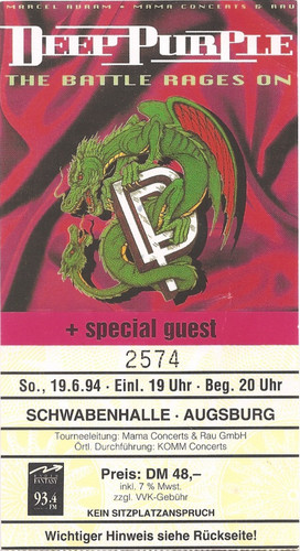 Deep purple concert 1994 - deep, in