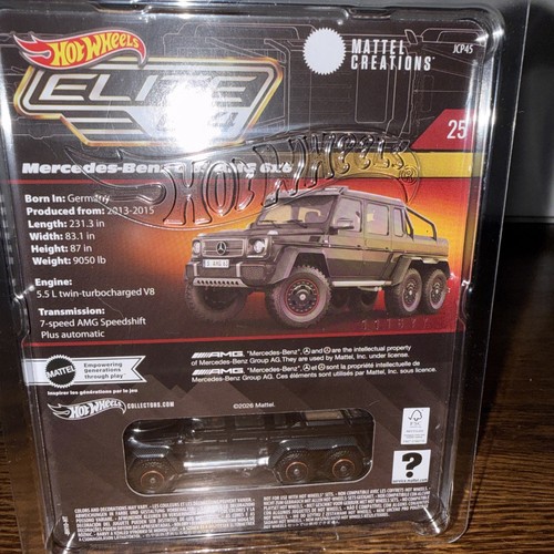 Hot wheels elite mercedes - wheels,