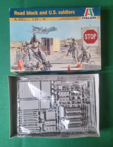 Italeri road block - italeri, and