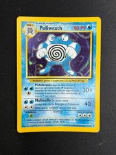 Pokemon Poliwrath 13/102 Set Base Rara Holo Unlimited Wizard ITA Carte Vintage