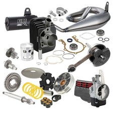 Kit Piaggio Ciao Cilindro Albero Marmitta Variatore Ingranagg Carburatore Filtro