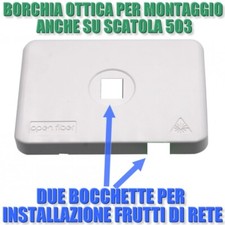 BORCHIA OTTICA PER MONTAGGIO ANCHE SU SCATOLA 503