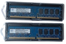4 GB (2 x 2 GB) DDR2 800 MHz - MEMORIE RAM NANYA - 1,8V - DIMM SDRAM PC2 DESKTOP