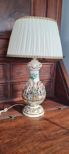 Lampada tavolo capodimonte - da,