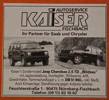 4. Jeep Cherokee 2.5 TD