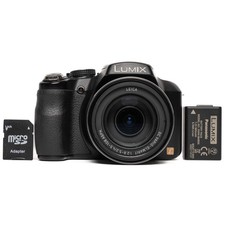 Panasonic Lumix DMC-FZ62 16,1 megapixel fotocamera digitale - nero - PERFETTAMENTE FUNZIONANTE
