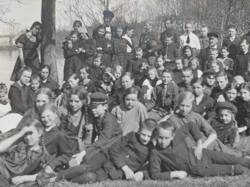 Boy and girl - boy, scouts