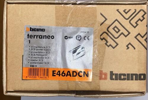 Bticino terraneo - terraneo, 1