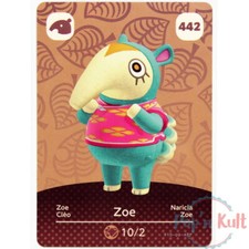 Carte amiibo animal - carte, crossing
