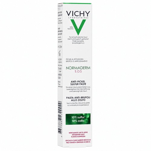 Vichy normaderm pasta zolfo - pasta, di