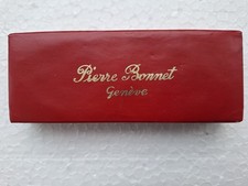 scatola box per orologio PIERRE BONNET GENEVE ROSSA