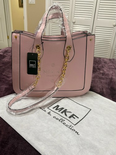 Mia collection pink handbag - mia,