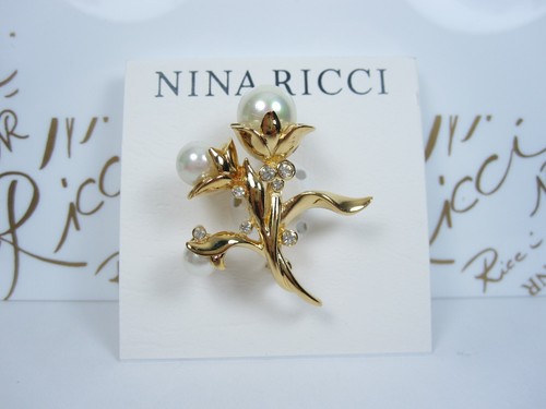 Spilla nina ricci placcata oro - nina,