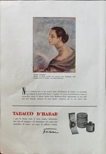 GI.VI.EMME Pubblicità 1 pagina 1956 PROFUMO TABACCO D'HARAR OTTAVIO STEFFENINI