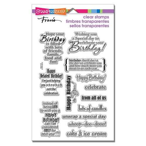 Stampendous clear stamp - stampendous,