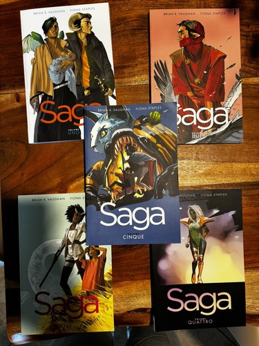 Saga vol 4 5 - 1-2-3-4-5, di