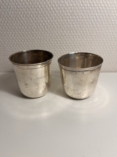 Anciennes timbales argent - anciennes,
