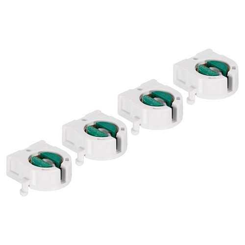 Portalampada presa 4pz - t8, presa,4pz