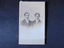 Photo CDV  " 2 jeunes hommes