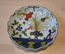 Vassoio piatto centrotavola ceramica Faenza