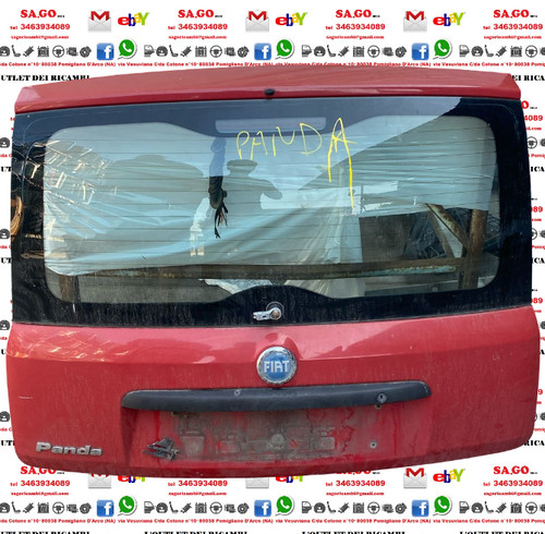 Portellone cofano posteriore - portellone,