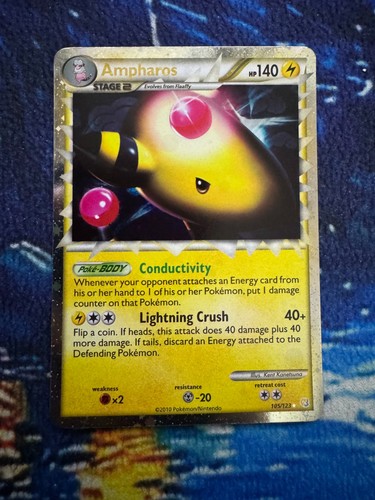 Pokemon ampharos holo rare - ampharos,