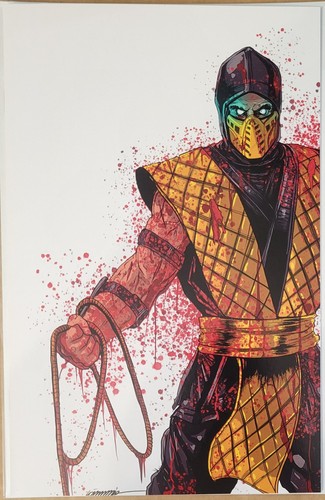 Mortal kombat scorpion - kombat:, battle