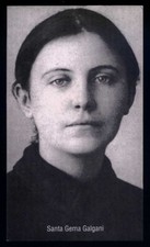 santino-holy card"S.GEMMA GALGANI