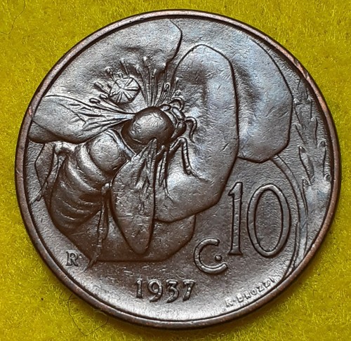 Centesimi cent 1937 ape - centesimi,