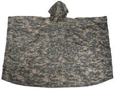 Poncho usato US Military ACU Wet Weather fodera impermeabile UCP mimetico esercito telone
