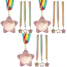  9 pezzi medaglie premi