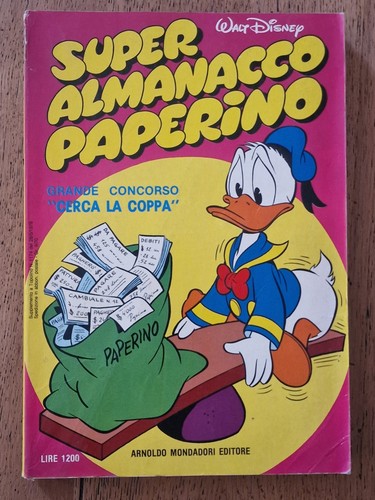 Super almanacco paperino prima - paperino,