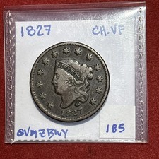 1827 testa di coronetta grande