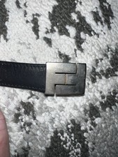 Cintura Fendi Doppia F Pelle