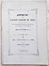 Società pel cavallo italiano - società,