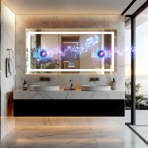 Specchio bagno smart led - specchio,
