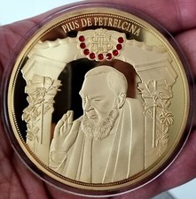 PADRE PIO CON SWAROVSKI