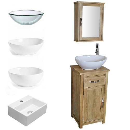 Mobile bagno rovere massello - , |