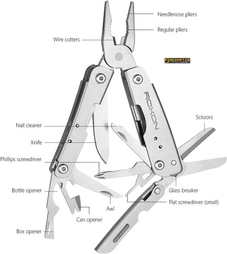 Pinza multiuso roxon - pinza,