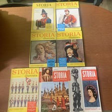 STORIA ILLUSTRATA MONDADORI ANNO 1959 7 NUMERI Anno III Archeologia Geografia