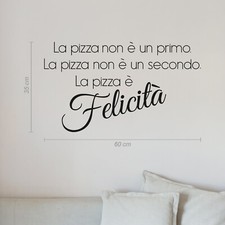 adesivo murale pizzeria